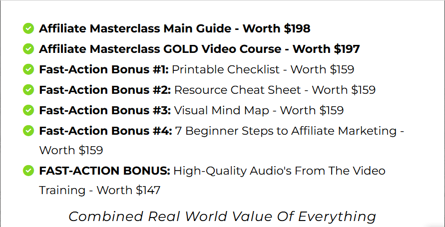 Affiliate Masterclass