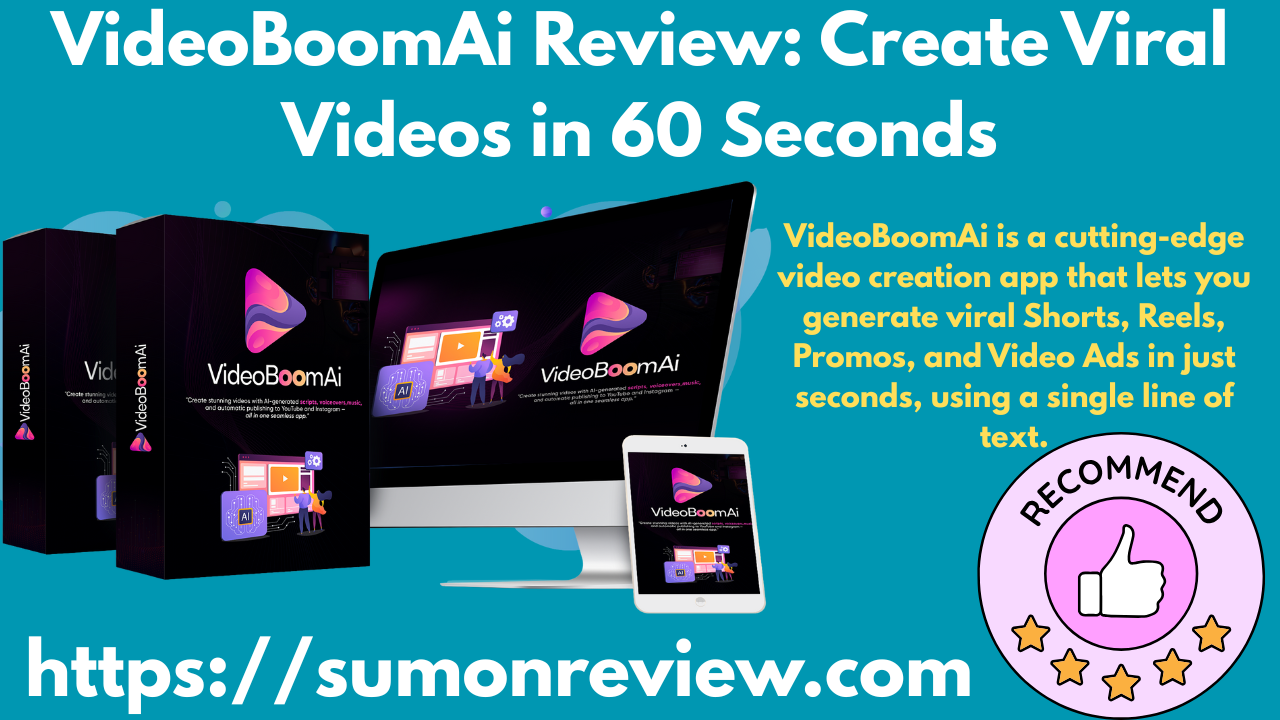 VideoBoomAi Review: Create Viral Videos in 60 Seconds